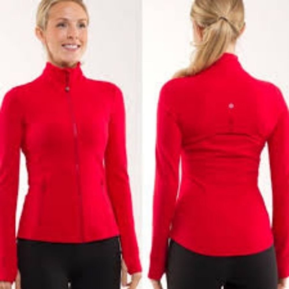 Red Lululemon Jacket